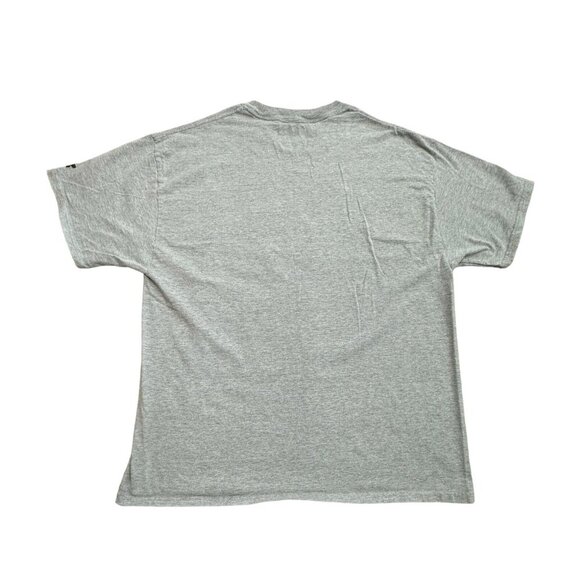 UNC North Carolina TAR HEELS Classic Cotton T-Shirt Gray Mens Siz XL 46/48 - Picture 5 of 6